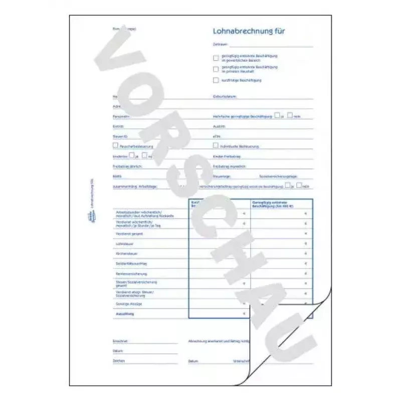 Administravimo knyga Avery 506 mėlyna balta