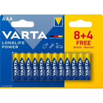 Vienkartinė baterija Varta 04903 AAA Šarminė