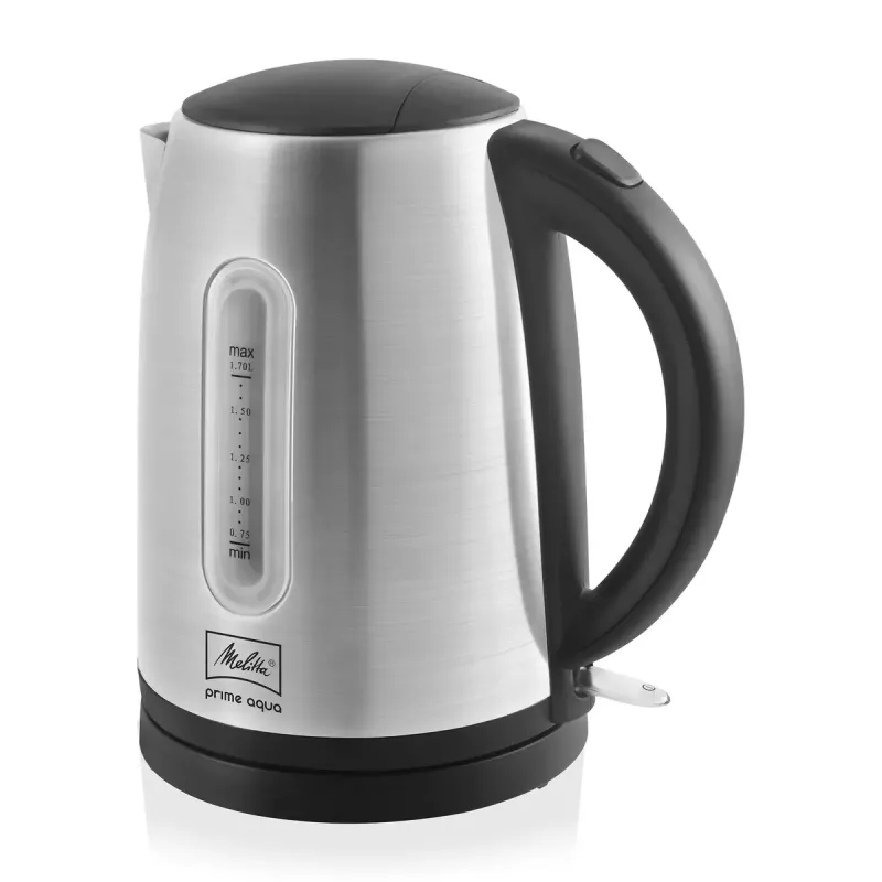 Elektrinis virdulys Melitta 1,7 L 2200 W juodas, nerūdijantis plienas