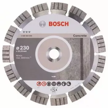 Diskinis pjūklo diskas Bosch 2 608 602 655 23 cm, skirtas betonui