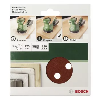 Bosch 2609256A32 5 vnt. Šlifavimo pagalvėlė