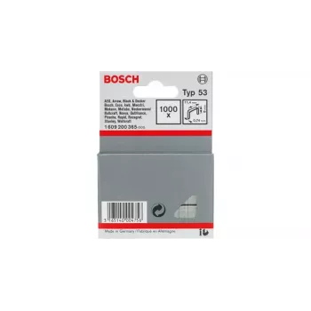 Bosch plonos vielos kabės, Tipas 53: