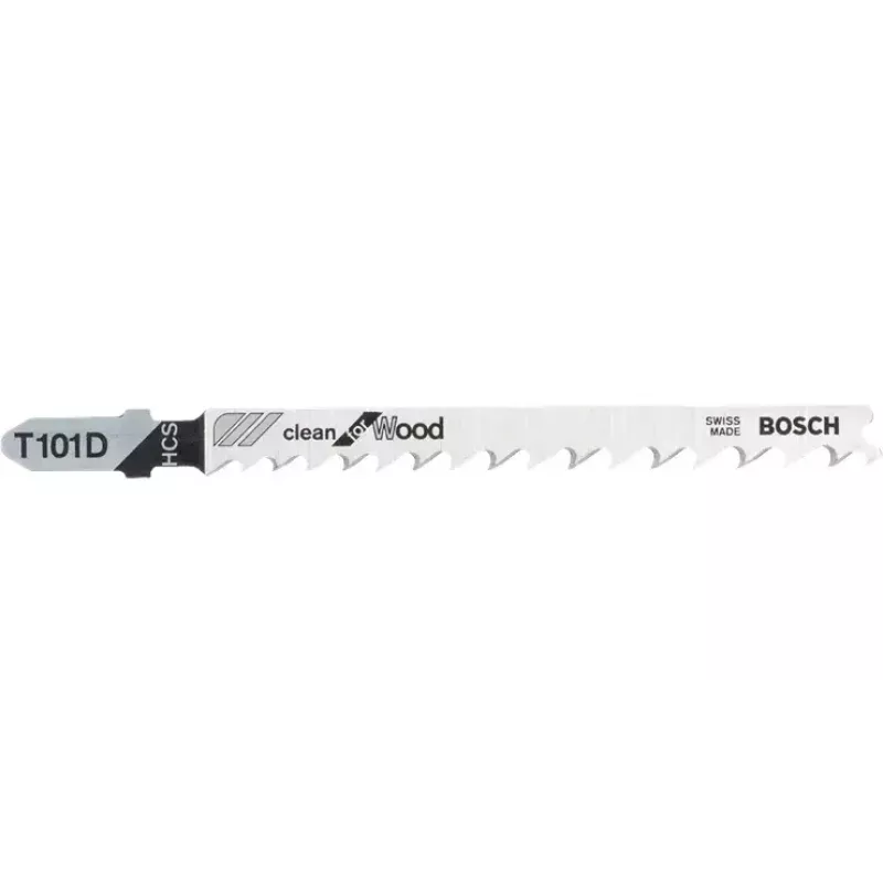 Siaurapjūklio peiliukas Bosch T 101 D Clean for Wood