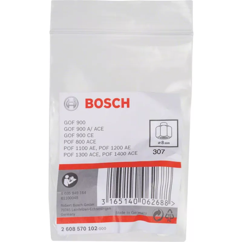 Įvorės Bosch GOF 130 GOF 900 GOF 900 A GOF 900 ACE GOF 900 CE GOF 1250 LCE Professional POF 800 ACE