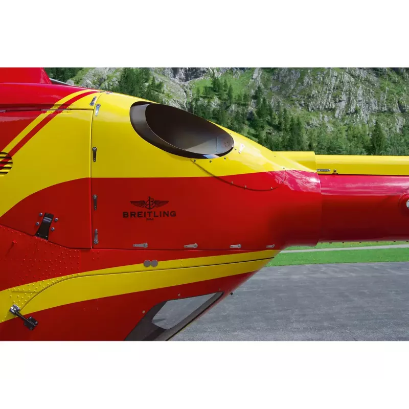 Revelio EC135 Air-Glaciers rotorinio lėktuvo modelis, surinkimo rinkinys, mastelis 1:72, ilgis 143 mm, rotoriaus Ø 140 mm