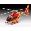 Revelio EC135 Air-Glaciers rotorinio lėktuvo modelis, surinkimo rinkinys, mastelis 1:72, ilgis 143 mm, rotoriaus Ø 140 mm