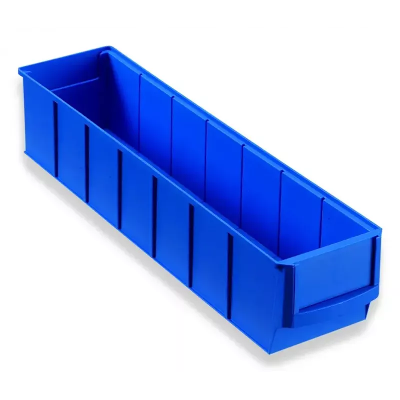 Smulkių detalių dėžutė Allit 456540 polipropileninė mėlyna 91x400x81 mm