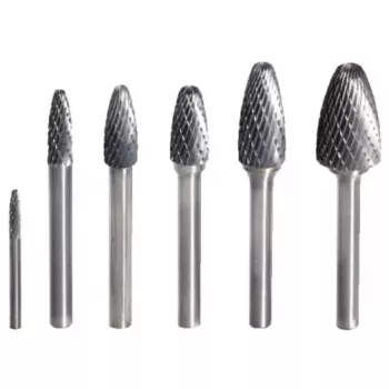 Rotacinė freza KS Tools 515.3261 Metalinė Ovali 3 mm, skirta ketui ir plastikui