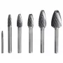 Rotacinė freza KS Tools 515.3261 Metalinė Ovali 3 mm, skirta ketui ir plastikui