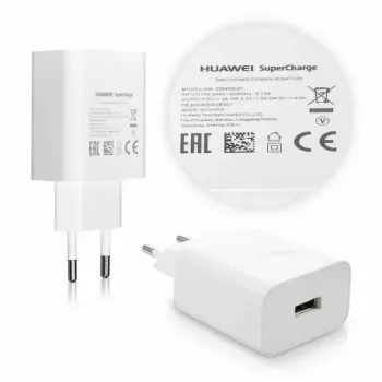 USB-C Įkroviklis HUAWEI HW-050450E00 QuickCharge 5A Baltas — USB-C maitinimo adapteris