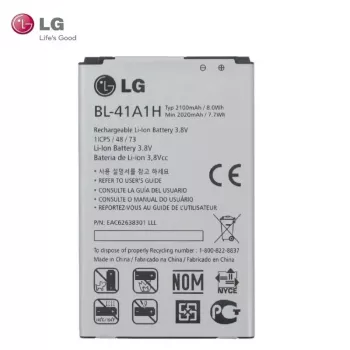 Pakaitinė ličio jonų baterija OEM BL-41A1H, skirta LG F60 D390N, 2100 mAh