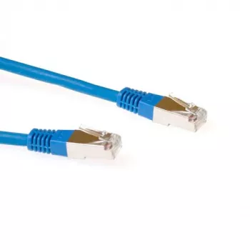 ACT mėlynas 2 metrų F/UTP CAT5E jungiamasis kabelis su RJ45 jungtimis