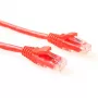 ACT raudonas 5 metrų U/UTP CAT5E komutacinis kabelis su RJ45 jungtimis