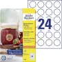 Lipnios spausdintuvo etiketės Avery 5084