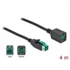 Maitinamas USB ilginamasis laidas DeLOCK 85983 12 V 4 m juodas