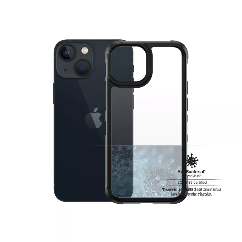 Dangtelis PanzerGlass SidabrinėBullet ClearCase iPhone 13 Mini Juoda