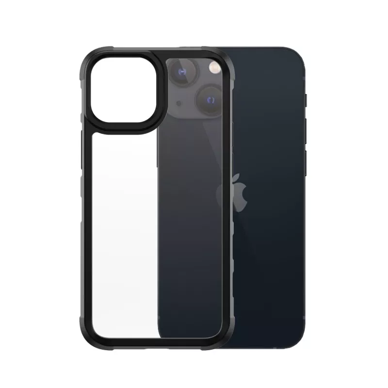 Dangtelis PanzerGlass SidabrinėBullet ClearCase iPhone 13 Mini Juoda