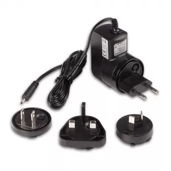 Lindy 5VDC 2A kelių šalių maitinimo šaltinis, 10 W, 100 - 240 V, 50 - 60 Hz, 0,787%, juoda, 0 - 40 °C