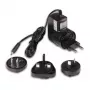 Lindy 5VDC 2A kelių šalių maitinimo šaltinis, 10 W, 100 - 240 V, 50 - 60 Hz, 0,787%, juoda, 0 - 40 °C
