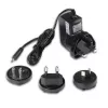 Lindy 5VDC 2A kelių šalių maitinimo šaltinis, 10 W, 100 - 240 V, 50 - 60 Hz, 0,787%, juoda, 0 - 40 °C