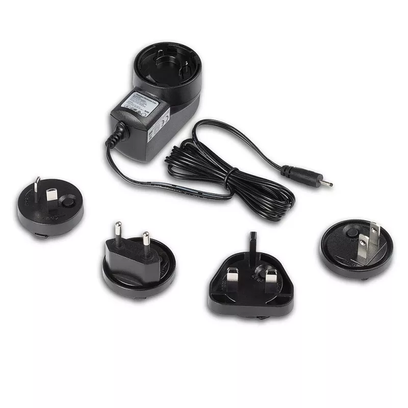 Lindy 5VDC 2A kelių šalių maitinimo šaltinis, 10 W, 100 - 240 V, 50 - 60 Hz, 0,787%, juoda, 0 - 40 °C