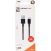 USB laidas 2GO 795731 1m USB B USB C USB 3.2 Gen 1 Juoda