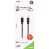 Lightning laidas 2GO 797162 1 m Juodas USB C