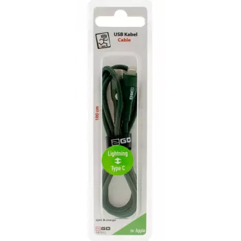 Lightning laidas 2GO 797312 1 m žalias USB C jungtis
