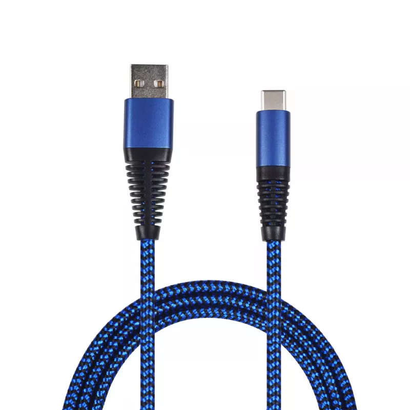 USB kabelis 2GO 795950 1m USB 3.2 Gen 1 USB B USB C mėlynas