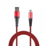 USB laidas 2GO 795947 USB 3.2 Gen 1 1 m USB B USB C raudona