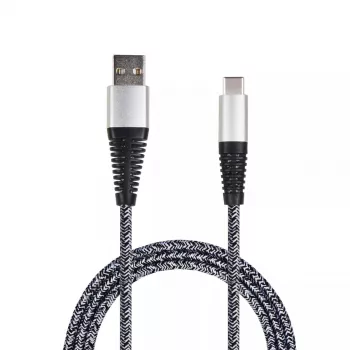 USB laidas 2GO 795953 USB 3.2 Gen 1 1m USB B USB C Sidabrinis
