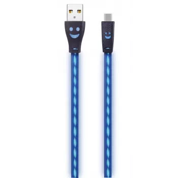 USB laidas 2GO 795535 1 m USB B Micro-USB B mėlynas