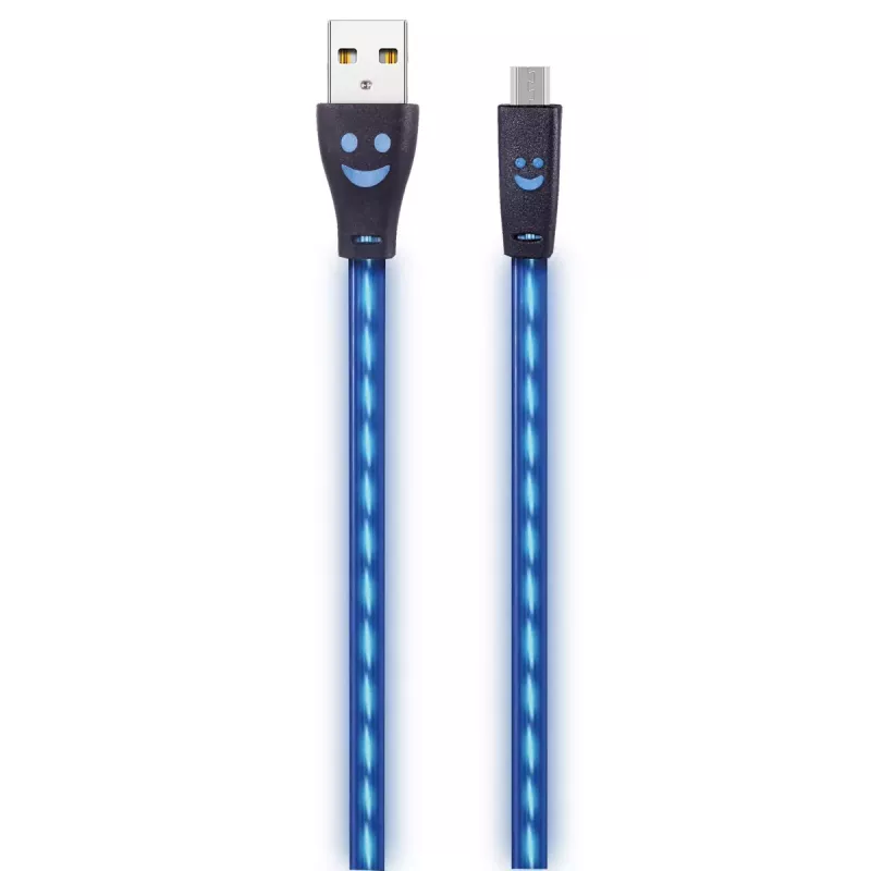 USB laidas 2GO 795535 1 m USB B Micro-USB B mėlynas