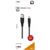 USB kabelis 2GO 797281 1 m USB B USB C juodas