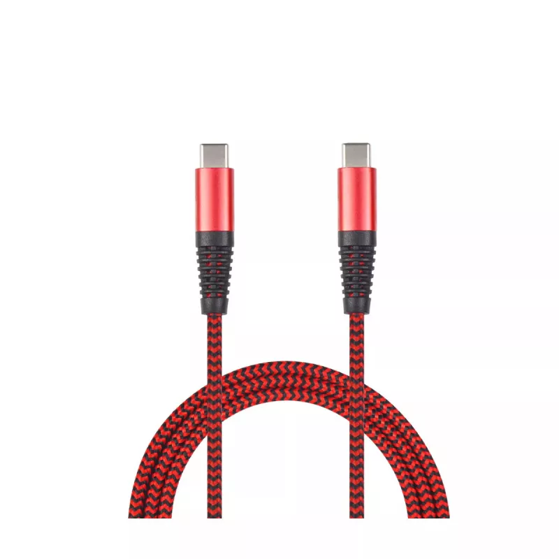 USB laidas 2GO 797195 USB 3.2 Gen 1 1 m USB C raudonas