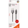 2GO 795812 USB laidas, USB 3.2 Gen 1, 1 m, USB B, USB C, pilkas