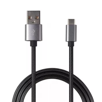 2GO 795812 USB laidas, USB 3.2 Gen 1, 1 m, USB B, USB C, pilkas