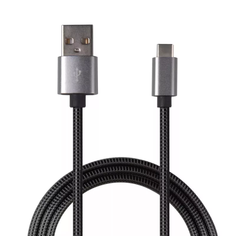 2GO 795812 USB laidas, USB 3.2 Gen 1, 1 m, USB B, USB C, pilkas