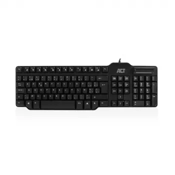ACT laidinė klaviatūra su intelektualiųjų kortelių skaitytuvu (Azerty/BE išdėstymas)