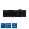 ACT laidinė klaviatūra su intelektualiųjų kortelių skaitytuvu (Azerty/BE išdėstymas)
