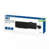 ACT laidinė klaviatūra su intelektualiųjų kortelių skaitytuvu (Azerty/BE išdėstymas)