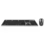 ACT belaidis klaviatūros ir pelės rinkinys, USB-C/USB-A kombinuotas imtuvas (Qwerty/JAV išdėstymas)