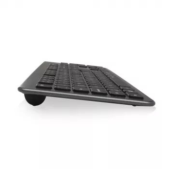 ACT belaidis klaviatūros ir pelės rinkinys, USB-C/USB-A kombinuotas imtuvas (Qwerty/JAV išdėstymas)