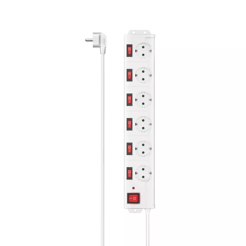 Hama 00223159 išmanusis kištukinis lizdas 6 kintamosios srovės lizdai(-ų) 1,4 m 3680 W