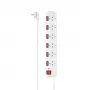 Hama 00223159 išmanusis kištukinis lizdas 6 kintamosios srovės lizdai(-ų) 1,4 m 3680 W
