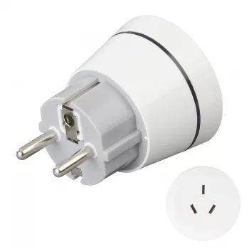 Hama 00223453 maitinimo kištuko adapteris Type E/F hibridinis Type I (AU) Baltas