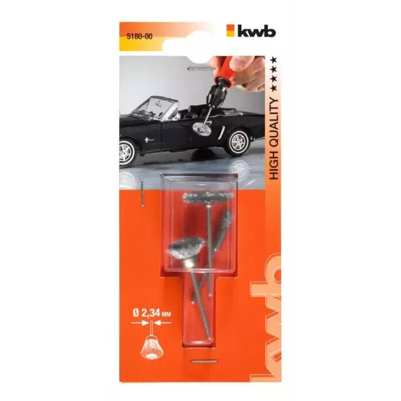 Daugiafunkcinio įrankio priedas KWB 518000 juodas 5 mm iki 2,2 cm