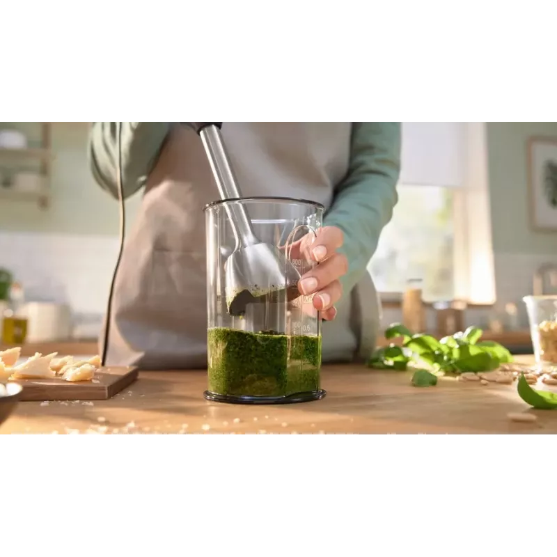 Bosch Serie 4 MSM4W421 blenderis Panardinamasis blenderis 800 W Juoda, Balta