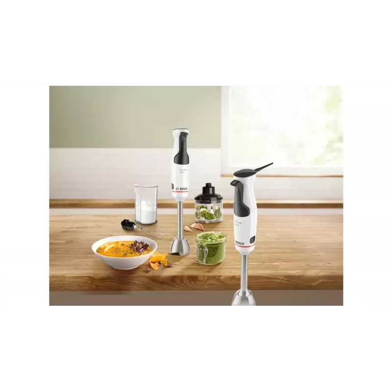Bosch Serie 4 MSM4W421 blenderis Panardinamasis blenderis 800 W Juoda, Balta