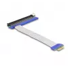 DeLOCK PCI Express x1 patino į x16 lizdą pakėlimo plokštė su 20 cm kabeliu